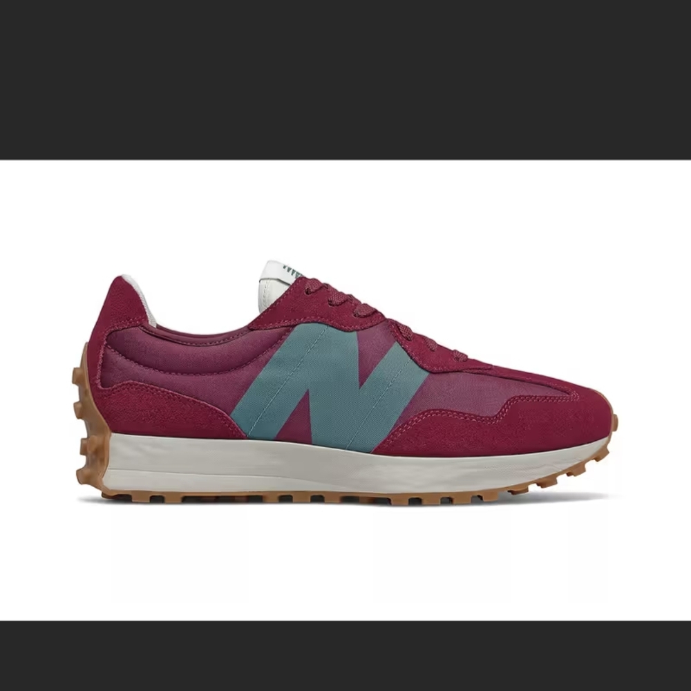 New Balance 327 Garnet Natural Indigo Gum